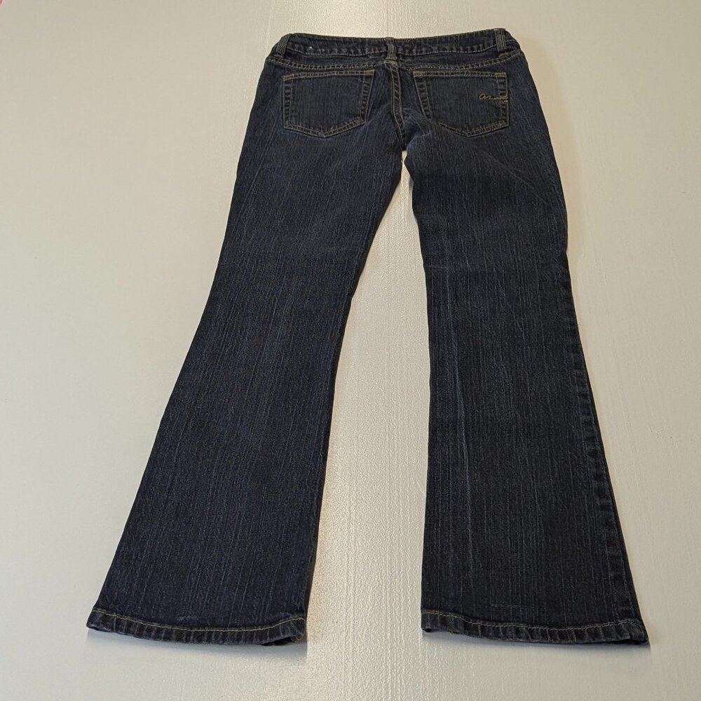 American Rag Size 0S Dark Wash Boot Cut Jeans - Picture 2 of 13